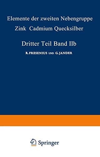 Elemente der Zweiten Nebengruppe Zink - Cadmium - Quecksilber