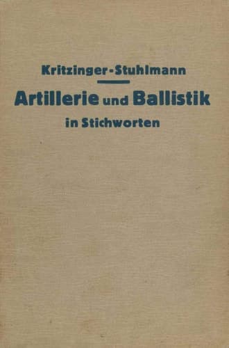 Artillerie und Ballistik in Stichworten