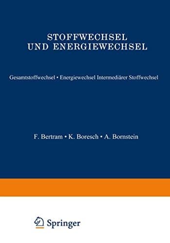 Stoffwechsel und Energiewechsel Gesamtstoffwechsel · Energiewechsel Intermediärer Stoffwechsel