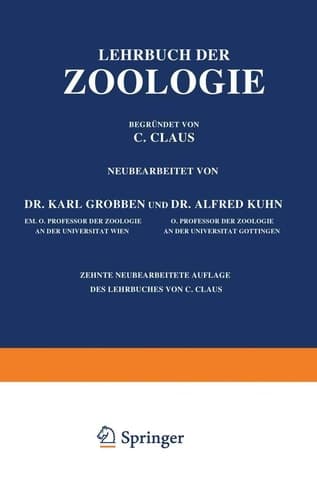 Lehrbuch der Zoologie (German Edition)