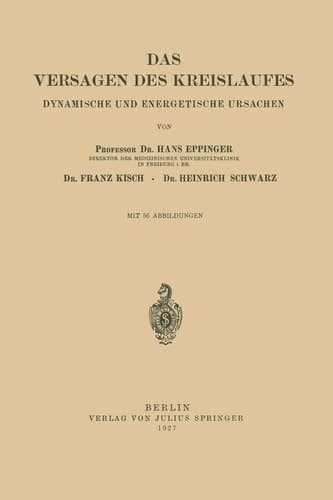 Das Versagen des Kreislaufes Dynamische und Energetische Ursachen