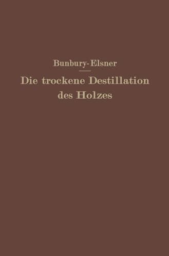 Die trockene Destillation des Holzes (German Edition)