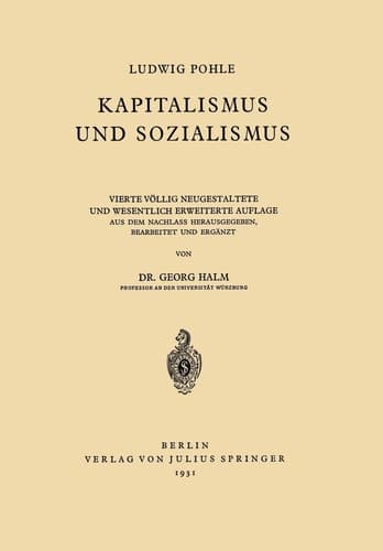 Kapitalismus und Sozialismus (German Edition)