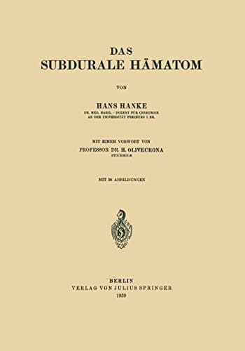 Das subdurale Hämatom