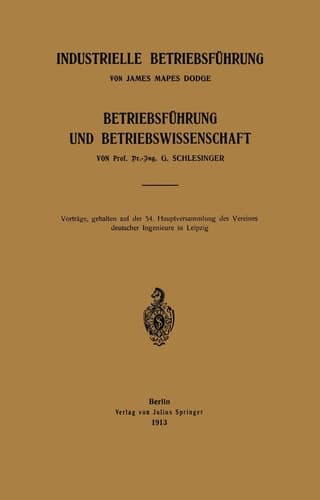Industrielle Betriebsführung