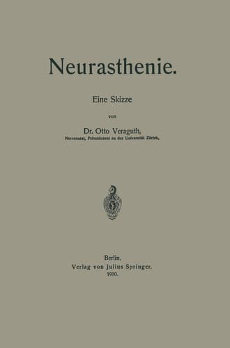 Neurasthenie: Eine Skizze (German Edition)