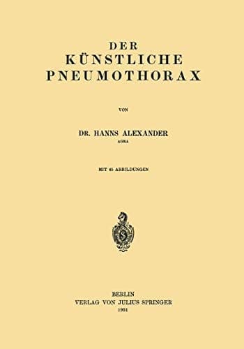 Der Künstliche Pneumothorax