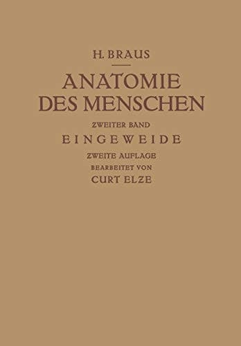 Anatomie des Menschen Ein Lehrbuch für Studierende und Ärzte