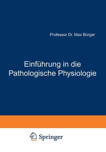 Einführung in die Pathologische Physiologie
