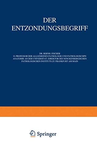 Der Entzündungsbegriff