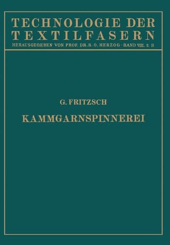 Die Wollspinnerei B. Kammgarnspinnerei