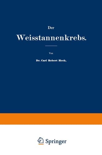 Der Weisstannenkrebs (German Edition)