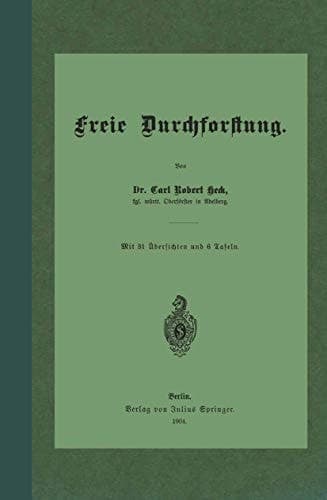 Freie Durchforstung (German Edition)