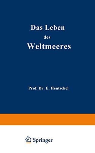 Das Leben des Weltmeeres (Verständliche Wissenschaft, 6) (German Edition)