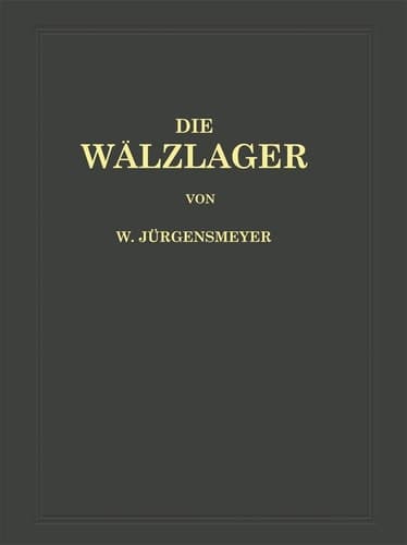 Die Wälzlager