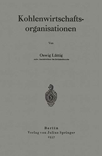 Kohlenwirtschaftsorganisationen