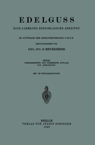 Edelguss: Eine Sammlung Einschlägiger Arbeiten (German Edition)