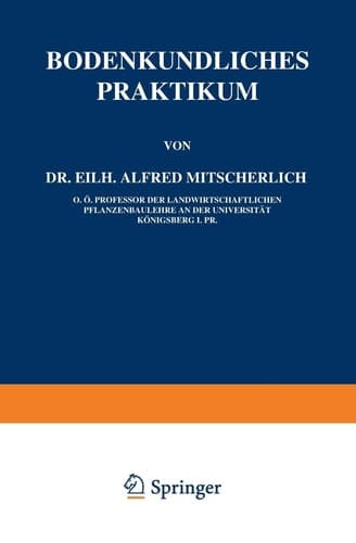 Bodenkundliches Praktikum (German Edition)