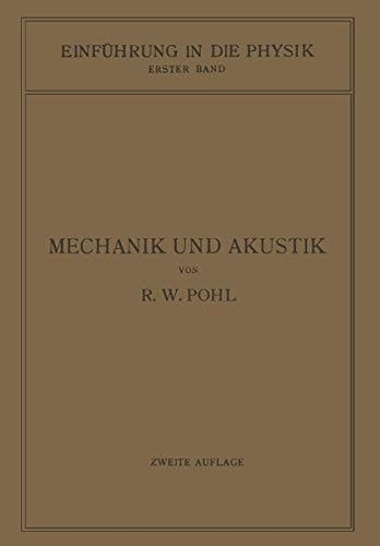 Einführung in die Mechanik und Akustik (German Edition)