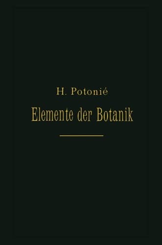 Elemente Der Botanik