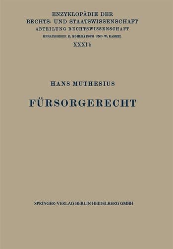 Fürsorgerecht