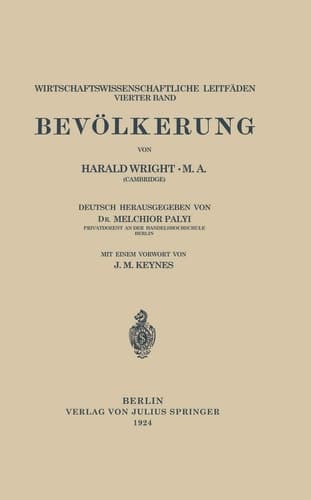 Bevölkerung (Wirtschaftswissenschaftliche Leitfäden, 4) (German Edition)