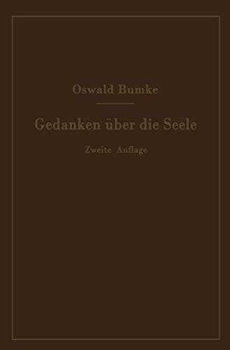 Gedanken über die Seele
