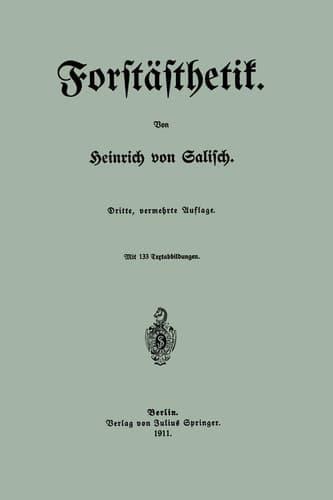 Forstästhetik (German Edition)