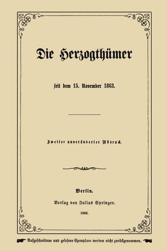 Die Herzogthümer