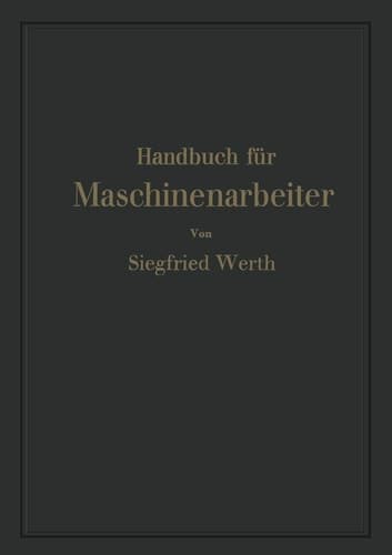 Handbuch für Maschinenarbeiter