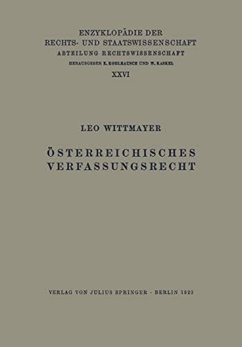 Österreichisches Verfassungsrecht