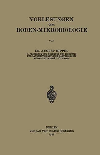 Vorlesungen Über Boden-Mikrobiologie (German Edition)