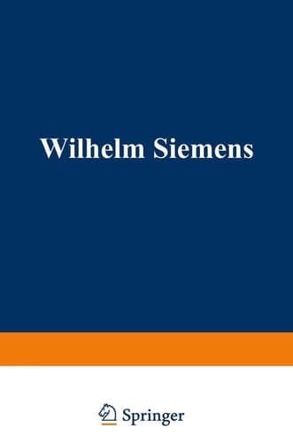 Wilhelm Siemens (German Edition)