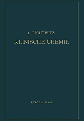 Klinische Chemie (German Edition)