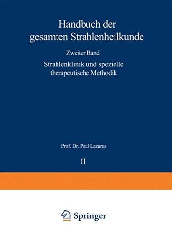 Strahlenklinik und spezielle therapeutische Methodik