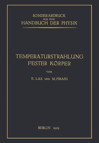Temperaturstrahlung fester Körper