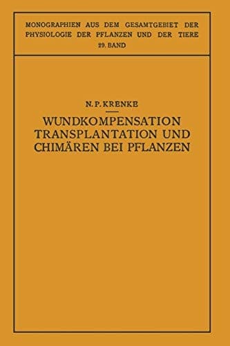 Wundkompensation Transplantation und Chimären bei Pflanzen