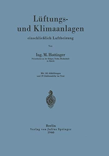 Lüftungs- und Klimaanlagen einschließlich Luftheizung