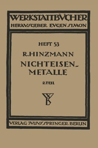 Nichteisenmetalle Zweiter Teil Leichtmetalle