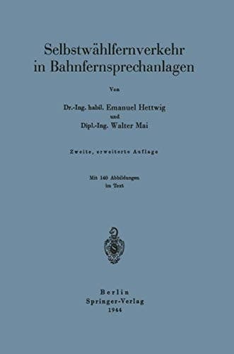 Selbstwählfernverkehr in Bahnfernsprechanlagen