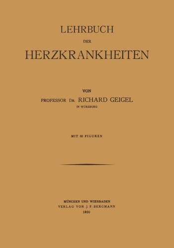 Lehrbuch der Herzkrankheiten