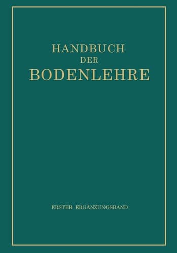 Handbuch der Bodenlehre