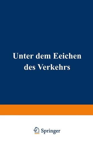 Unter dem Zeichen des Verkehrs (German Edition)