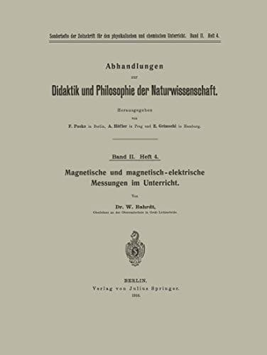 Magnetische und magnetisch-elektrische Messungen im Unterricht