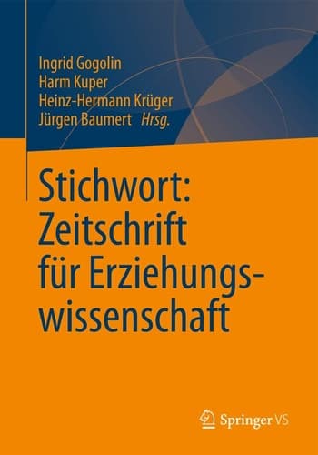 Stichwort: Zeitschrift für Erziehungswissenschaft