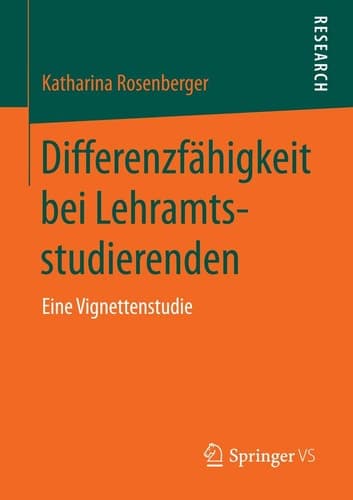 Differenzfähigkeit bei Lehramtsstudierenden Eine Vignettenstudie