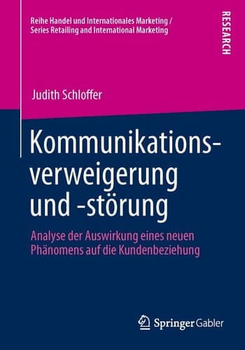 Kommunikationsverweigerung und -störung Analyse der Auswirkung eines neuen Phänomens auf die Kundenbeziehung