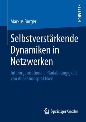 Selbstverstärkende Dynamiken in Netzwerken Interorganisationale Pfadabhängigkeit von Allokationspraktiken