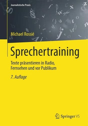 Sprechertraining Texte präsentieren in Radio, Fernsehen und vor Publikum