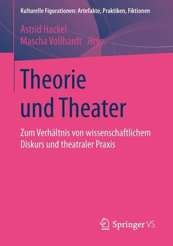 Theorie und Theater Zum Verhältnis von wissenschaftlichem Diskurs und theatraler Praxis